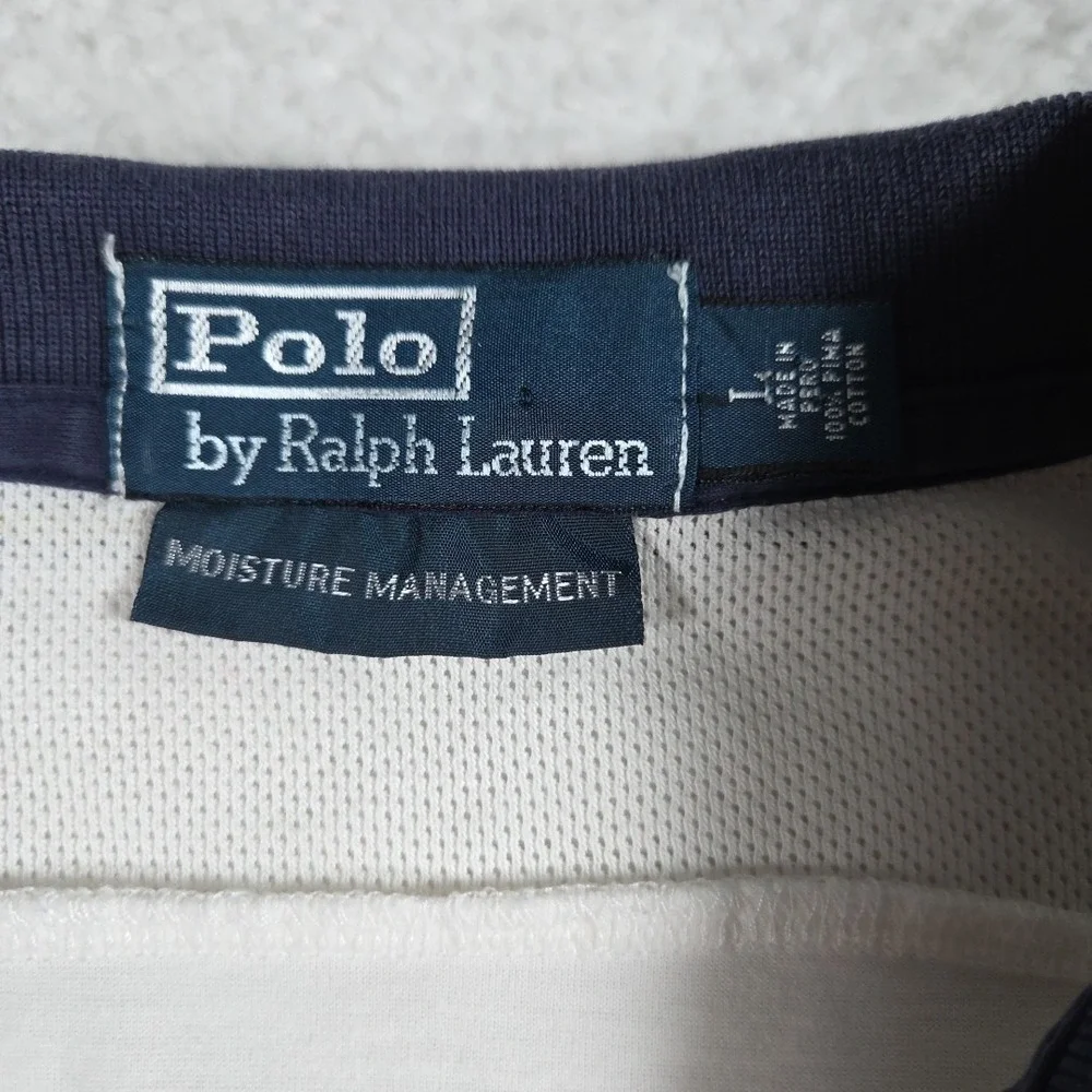 Polo Ralph Lauren‎ Vintage Polo Men's Large Moisture Management Vented